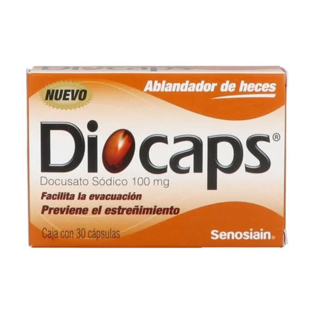 Diocapsulas 100 Mg Capsulas 30