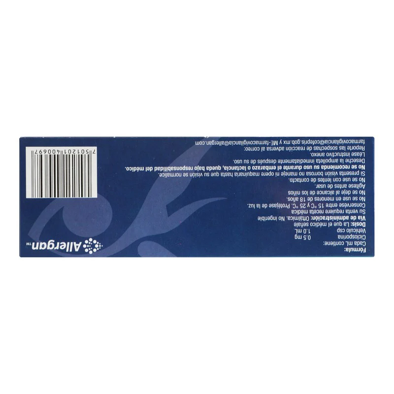 Restasis 0.05% Emulsion Esteril Con 30 Ampolletas 0.04 Ml - Image 5