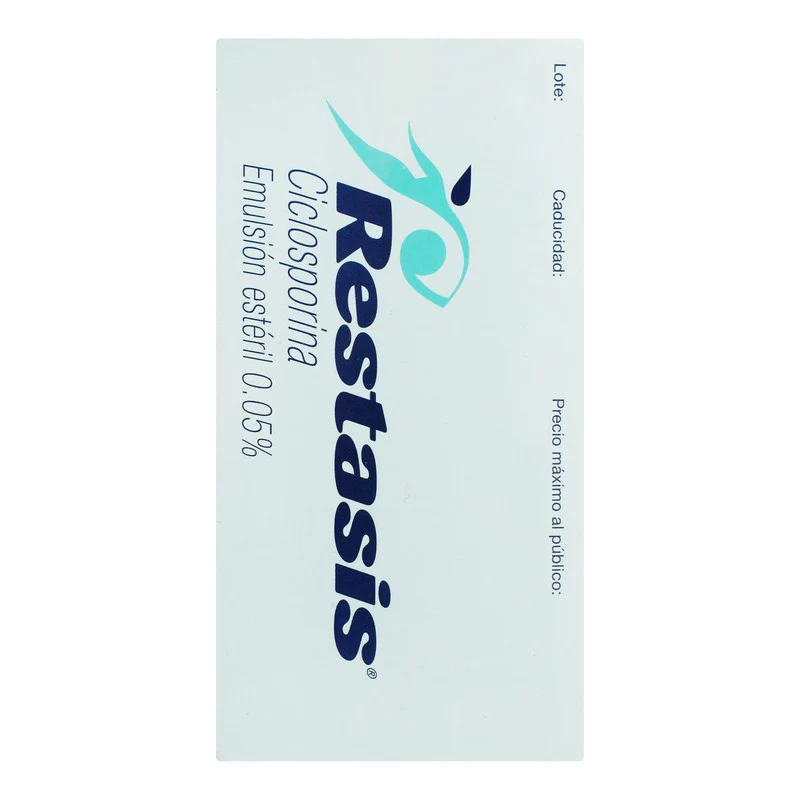 Restasis 0.05% Emulsion Esteril Con 30 Ampolletas 0.04 Ml - Image 7