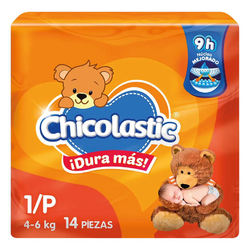 Pañal Chicolastic Recien Nacido Con 14 Piezas 1 Etapa