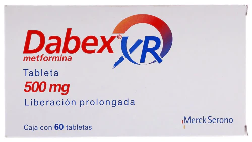 Dabex Xr 500 Mg Con 60 Tabletas Liberacion Prolongada - Image 2