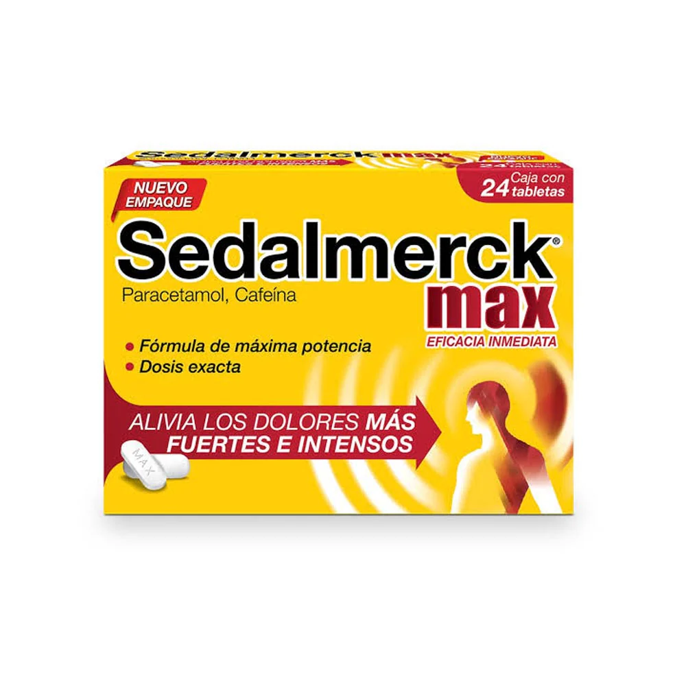 Sedalmerck Max Blist Tabletas Con 24