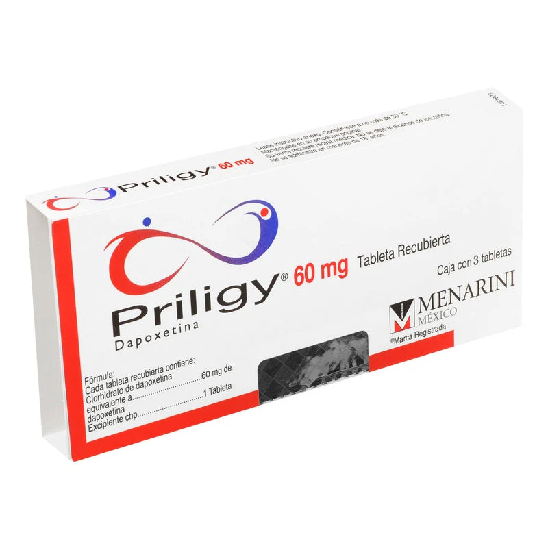 Priligy 60 Mg Con 3 Tabletas Recubiertas