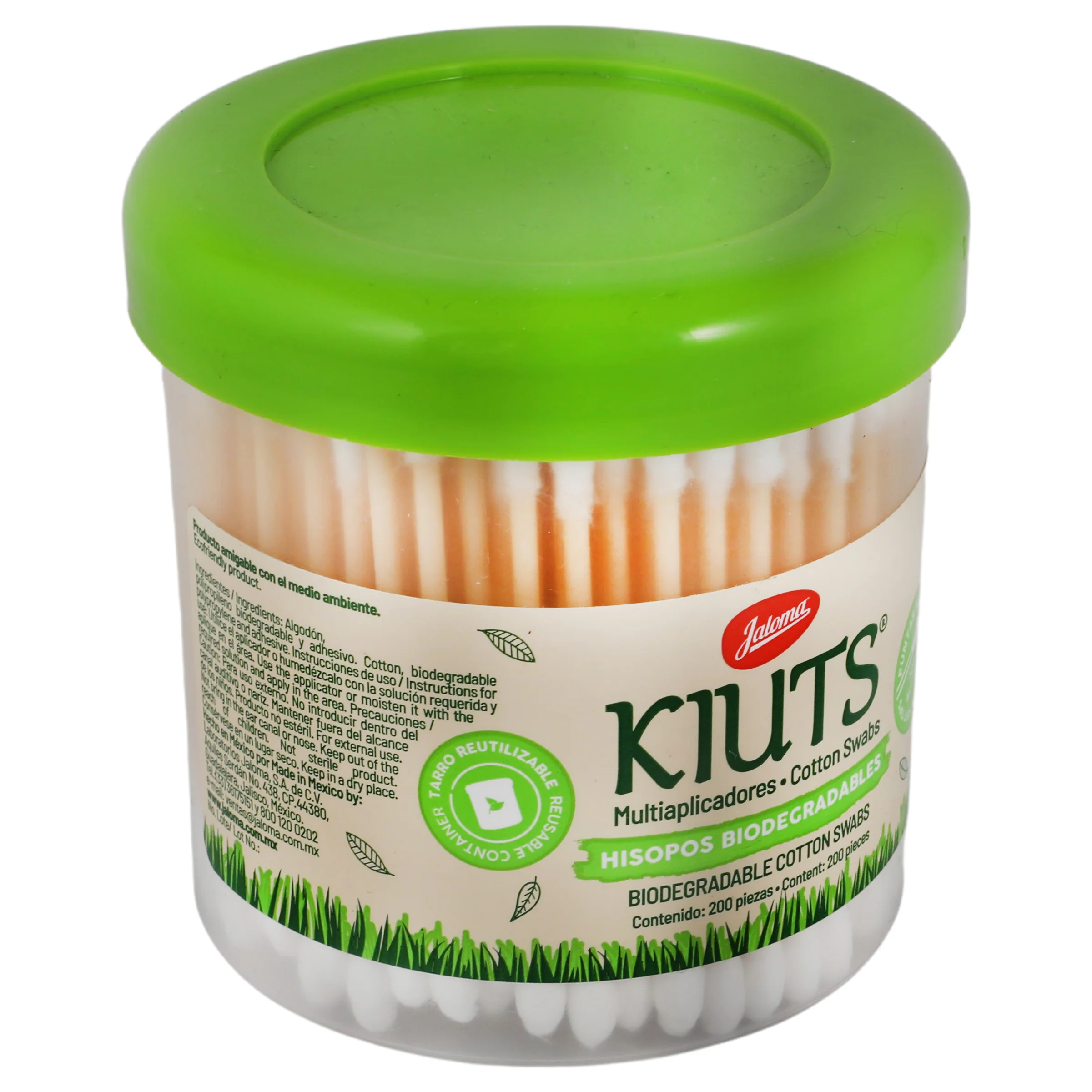 Hisopos Aplicadores Kiut S Jaloma Tarro 200 Piezas - Image 2