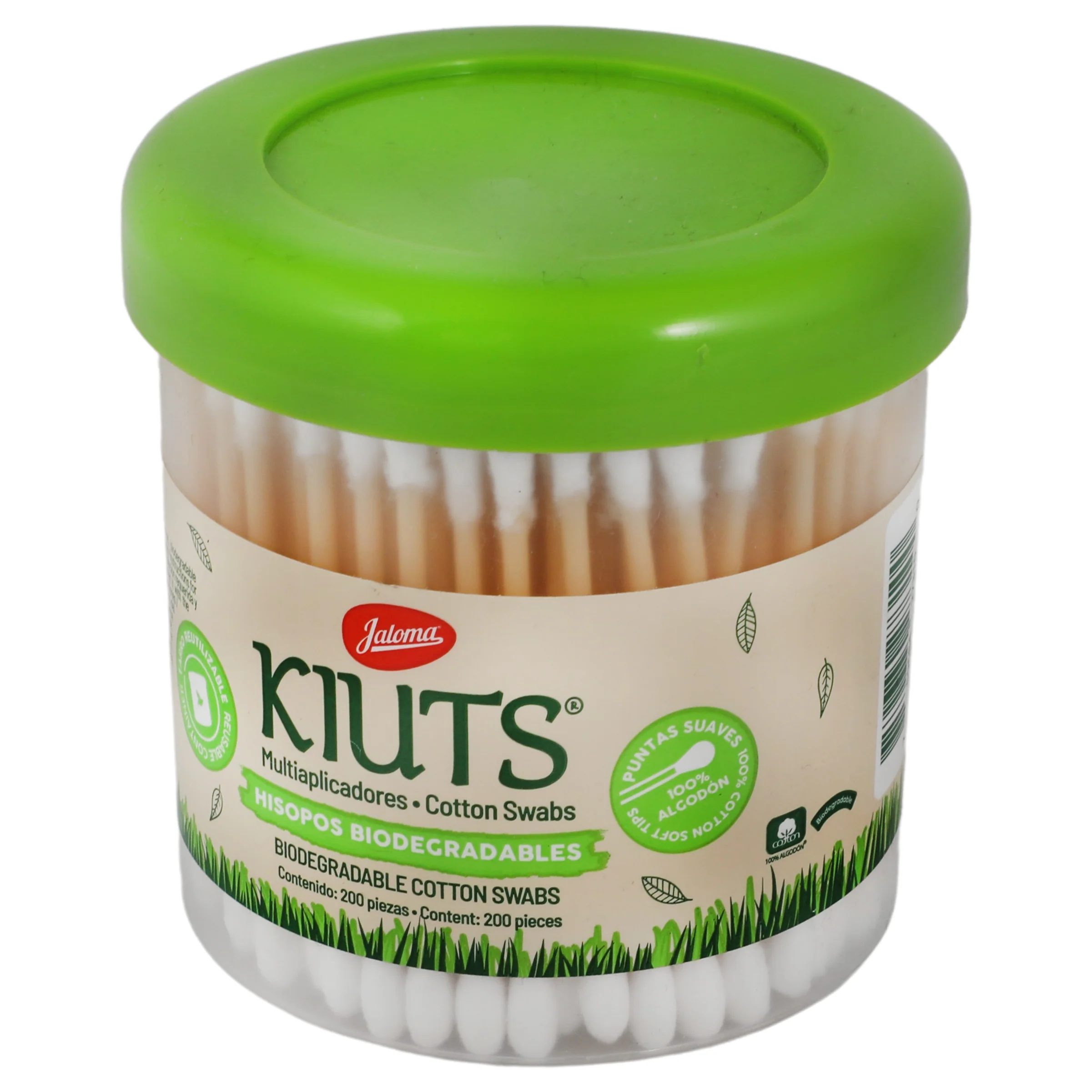 Hisopos Aplicadores Kiut S Jaloma Tarro 200 Piezas - Image 3