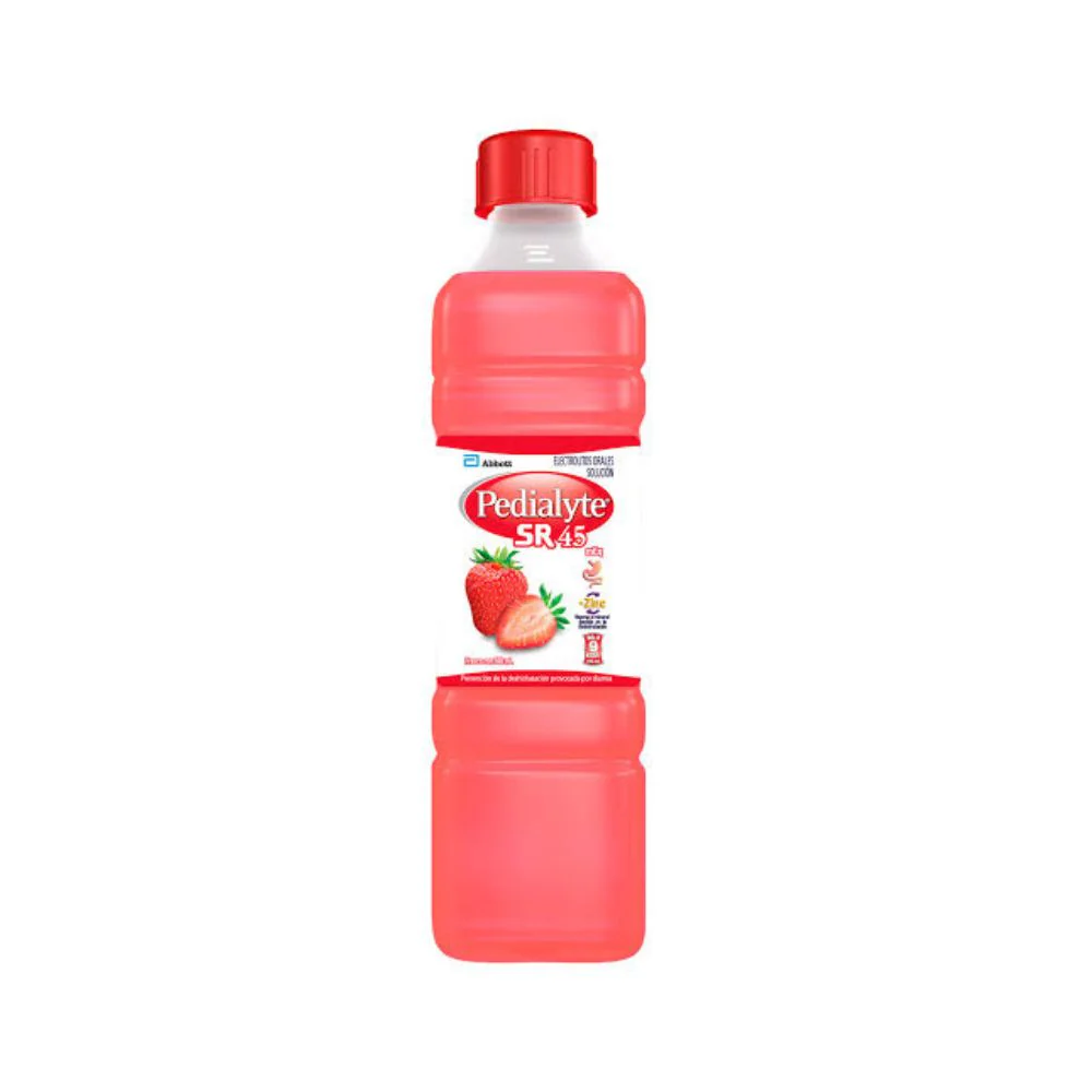 Pedialyte 45 Meq Fresa 500 Ml
