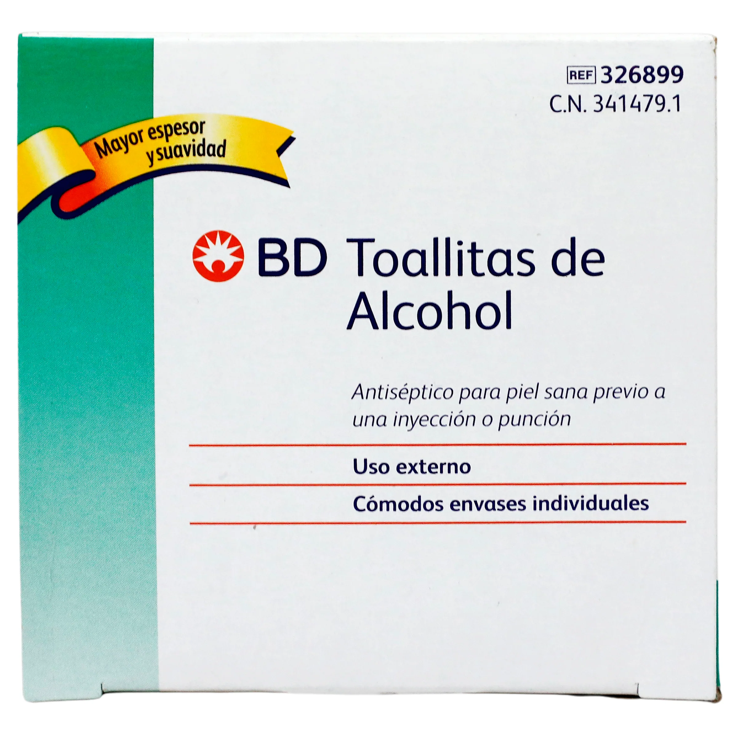 Alcohol Swabs Bd Caja Con 100 Toallitas - Image 6