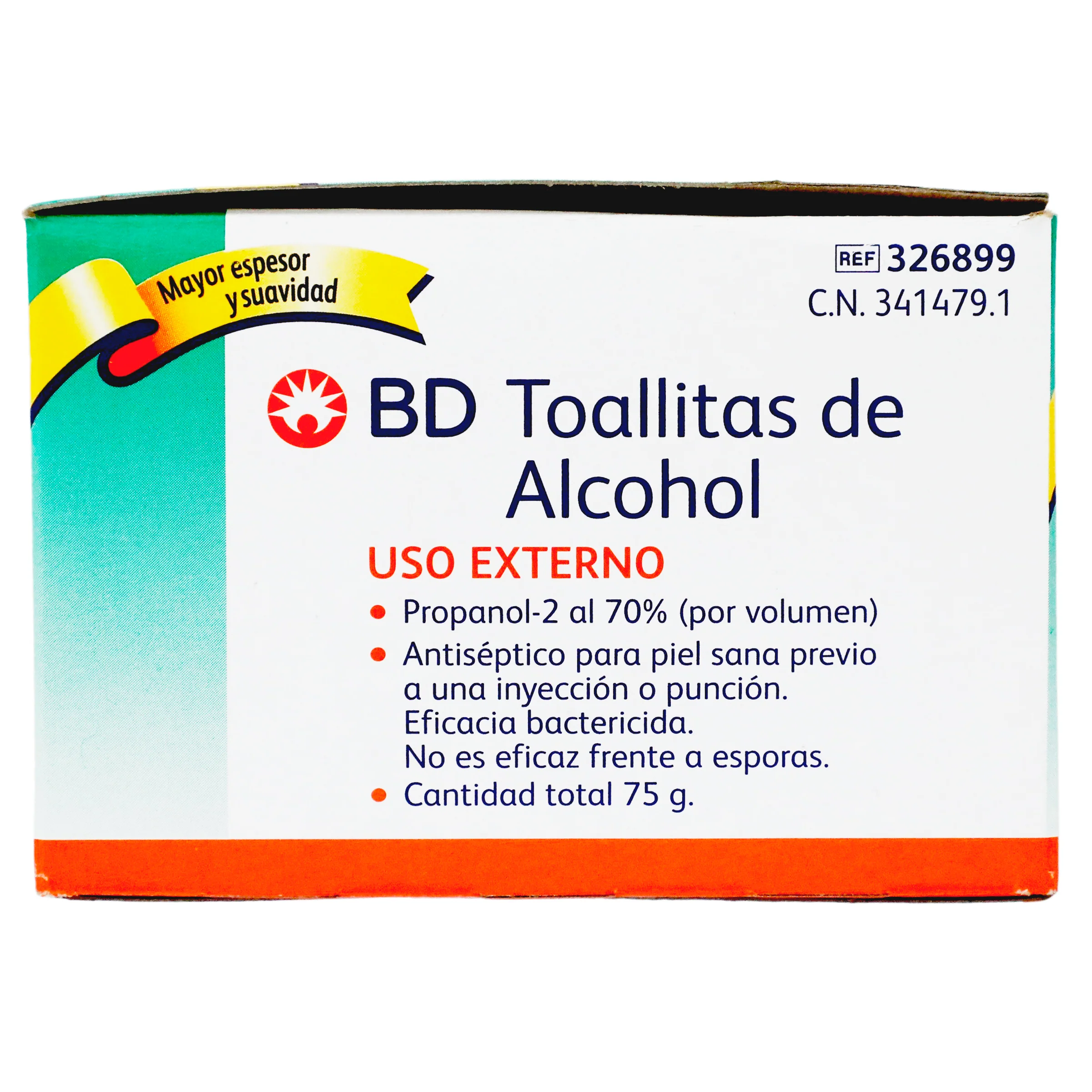 Alcohol Swabs Bd Caja Con 100 Toallitas - Image 8