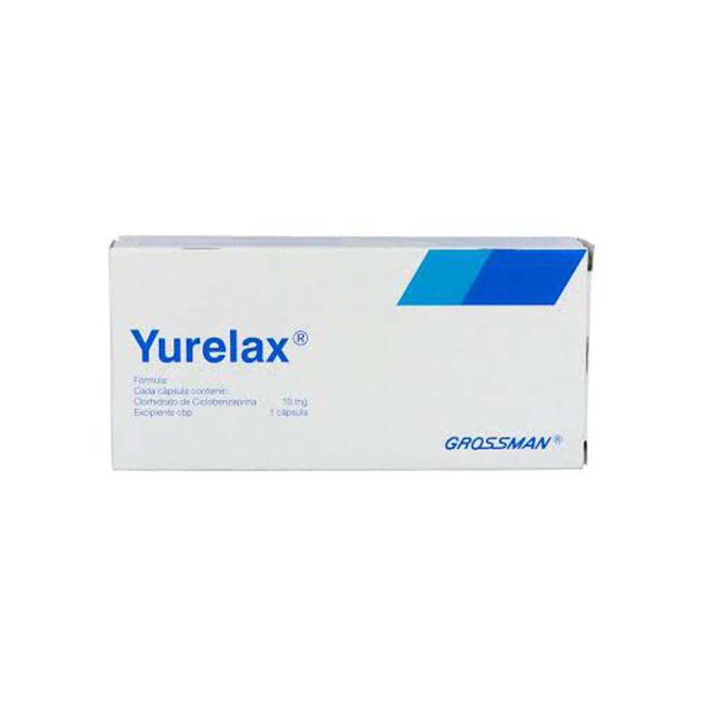 Yurelax 10 Mg Capsulas C30