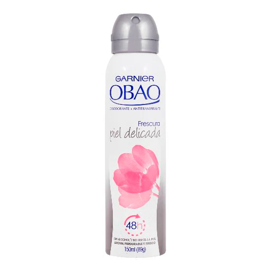 Desodorante Obao Antitranspirante Piel Delicada Spray 90G