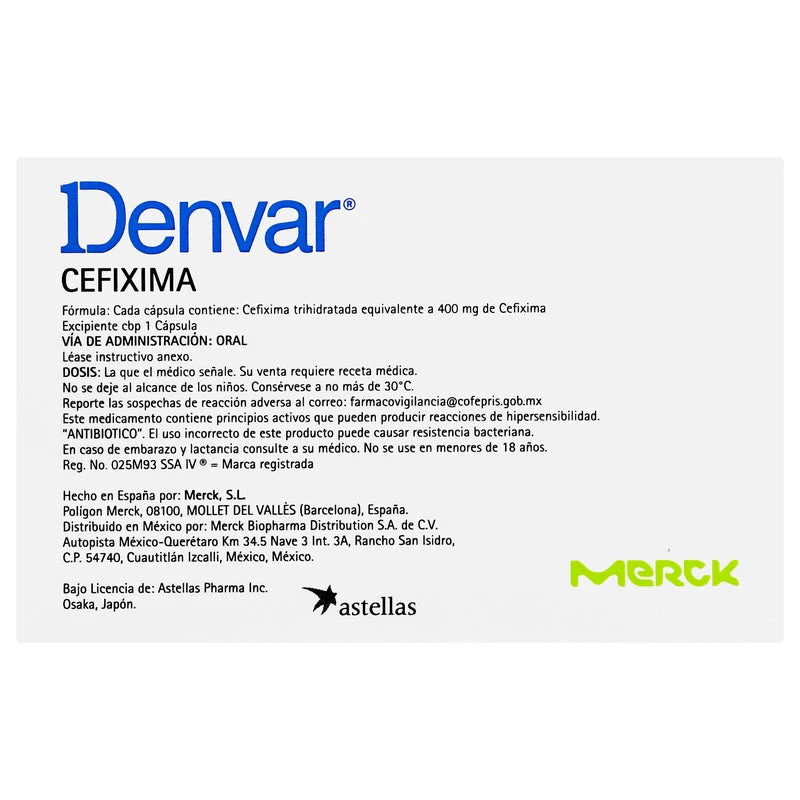Denvar 400 Mg Con 10 Capsulas - Image 6