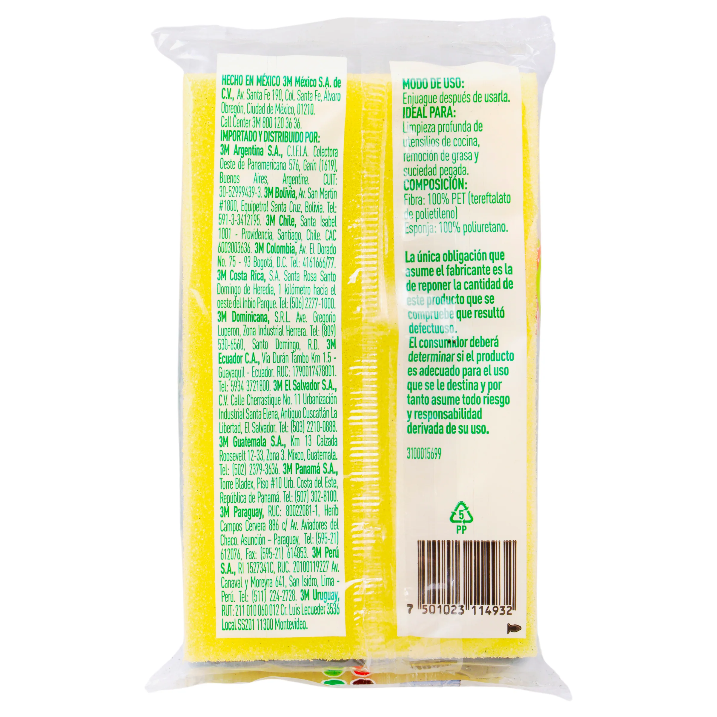 Scotch-Brite Fibra 3M C Esponja - Image 7