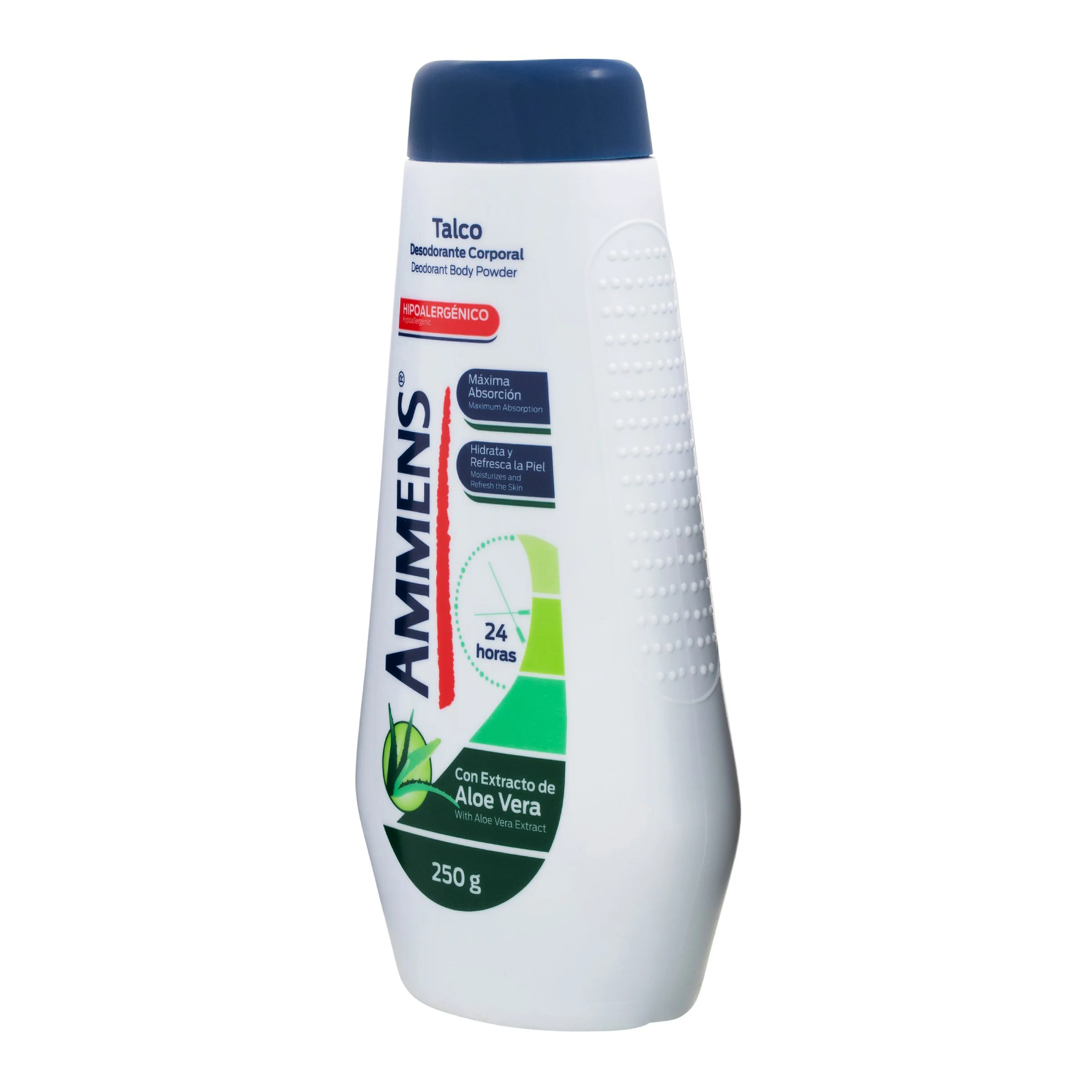 Talco Ammens Desodorante Corporal Con Aloe 250 G - Image 3