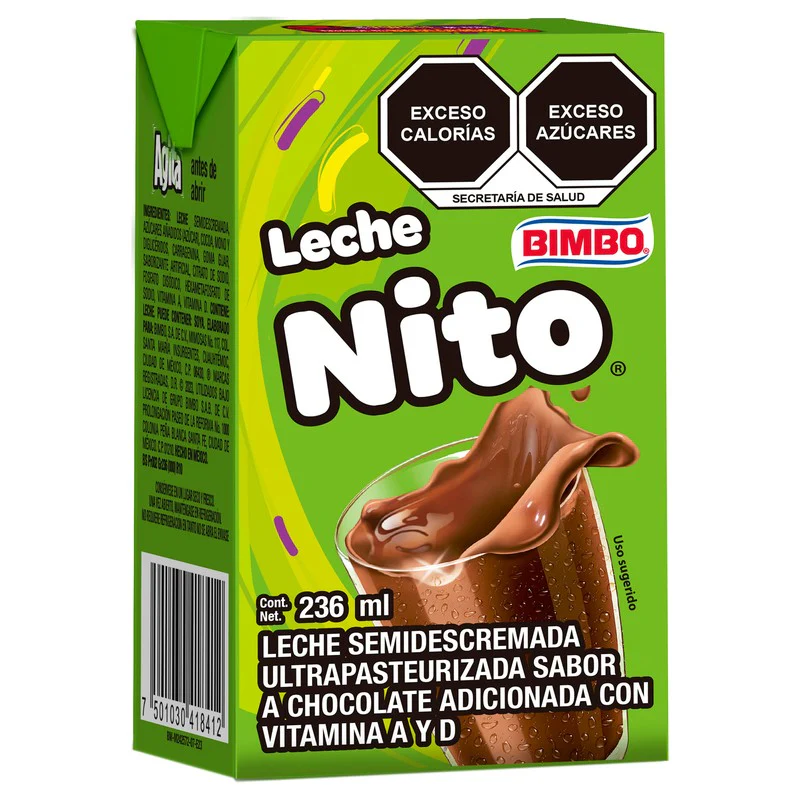 Negrito Leche 236 Ml