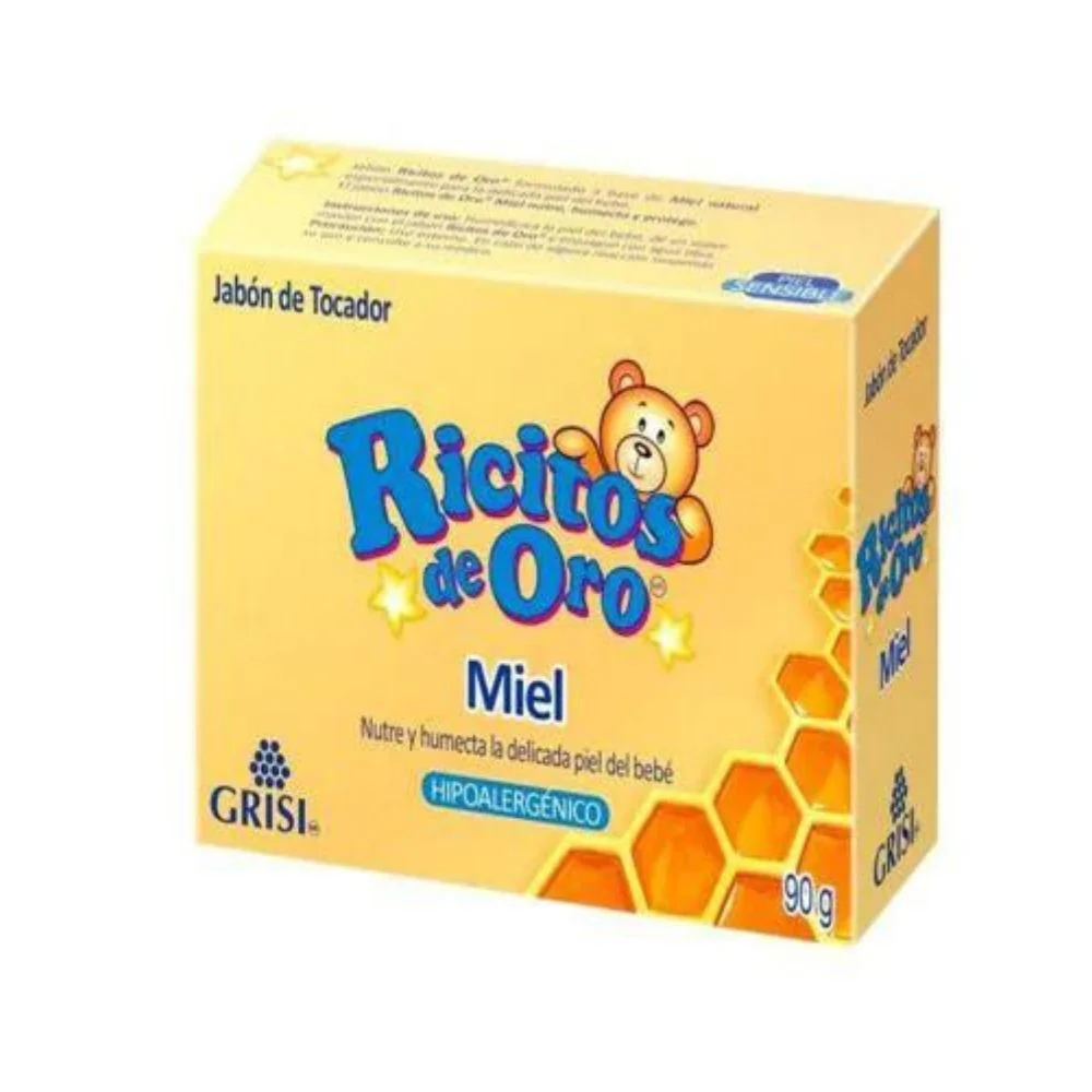Jabon Ricitos De Oro Con Miel 90 G