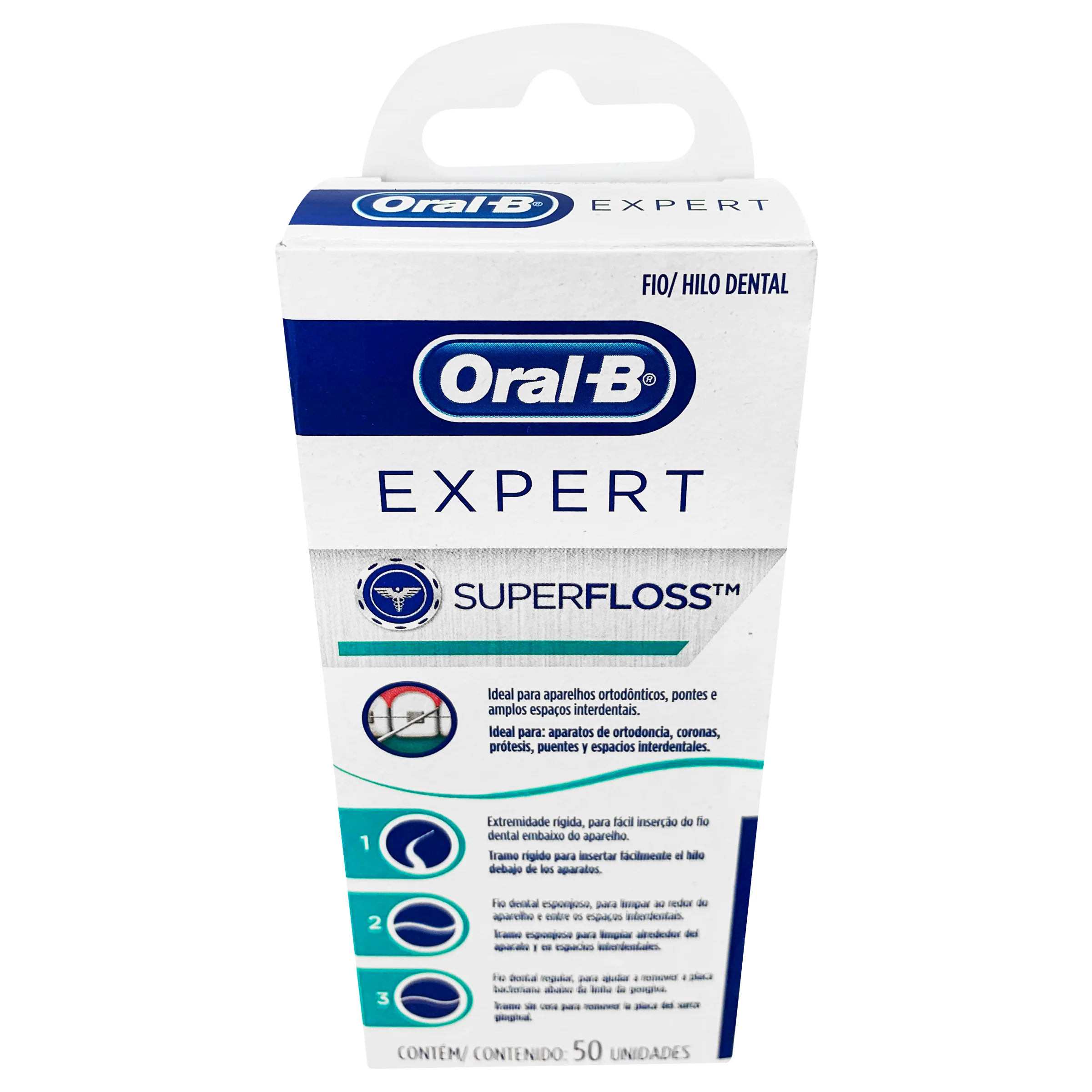 Hilodentaloral-B Super-Floss Con 50 - Image 2