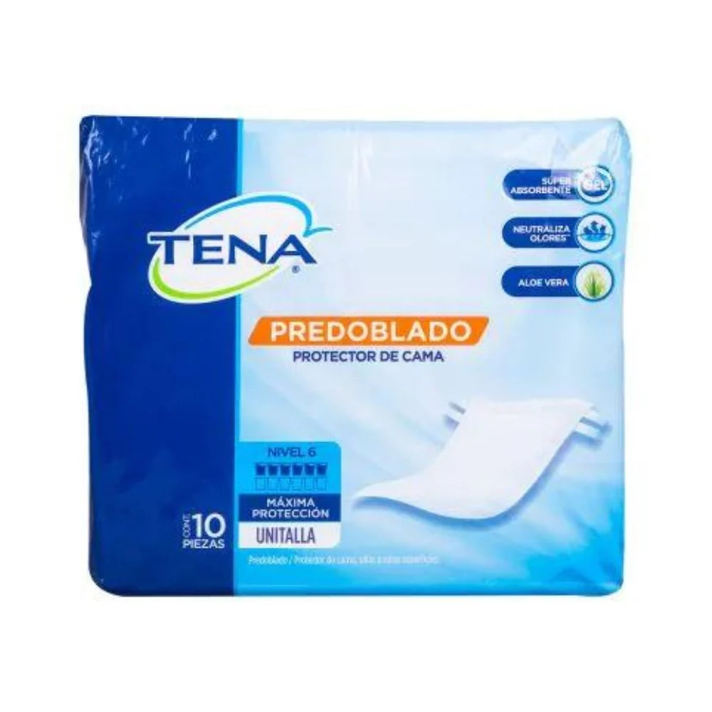 Panal Tena Predoblado Unitalla Con 10 Piezas