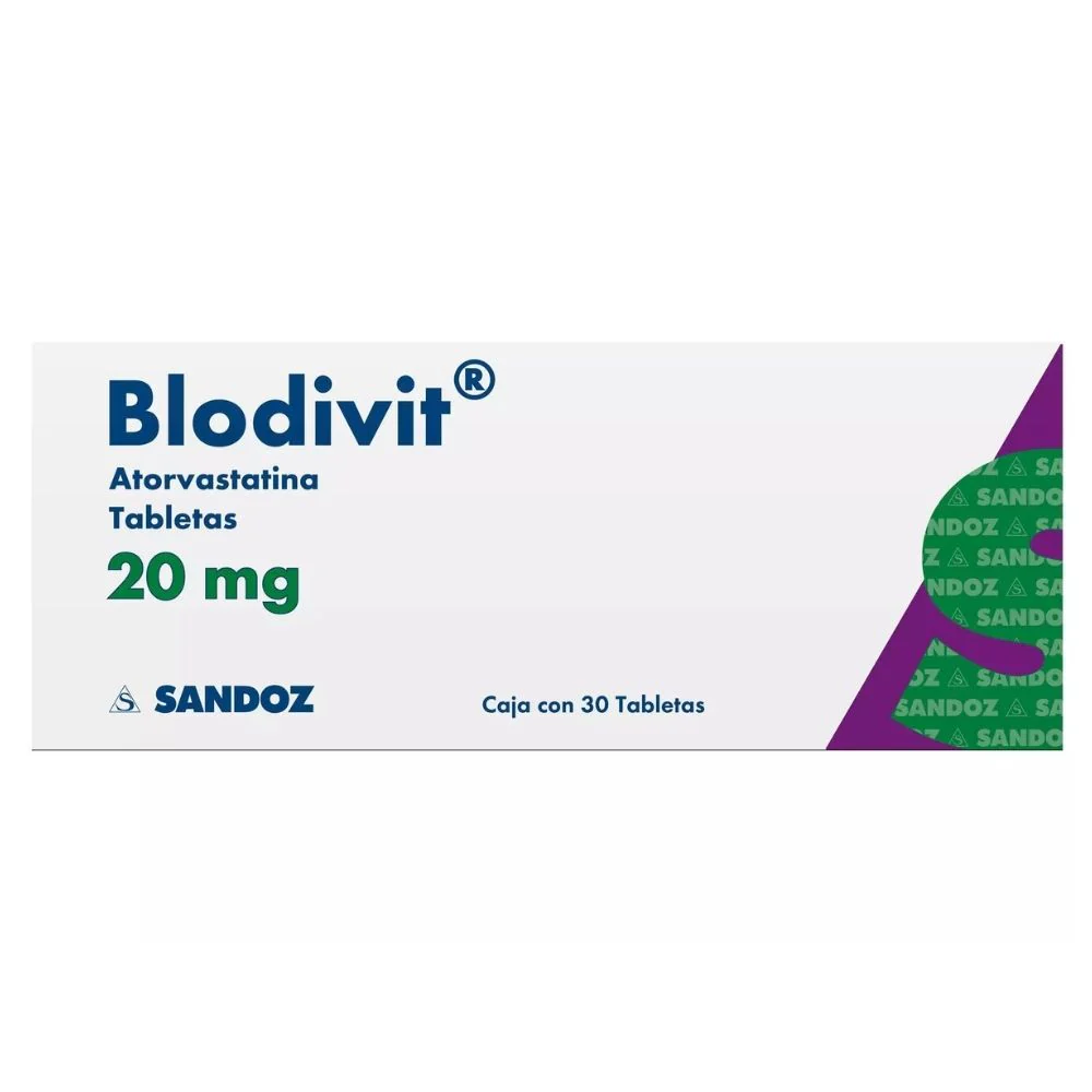 Blodivit 20 Mg Con 30 Tabletas