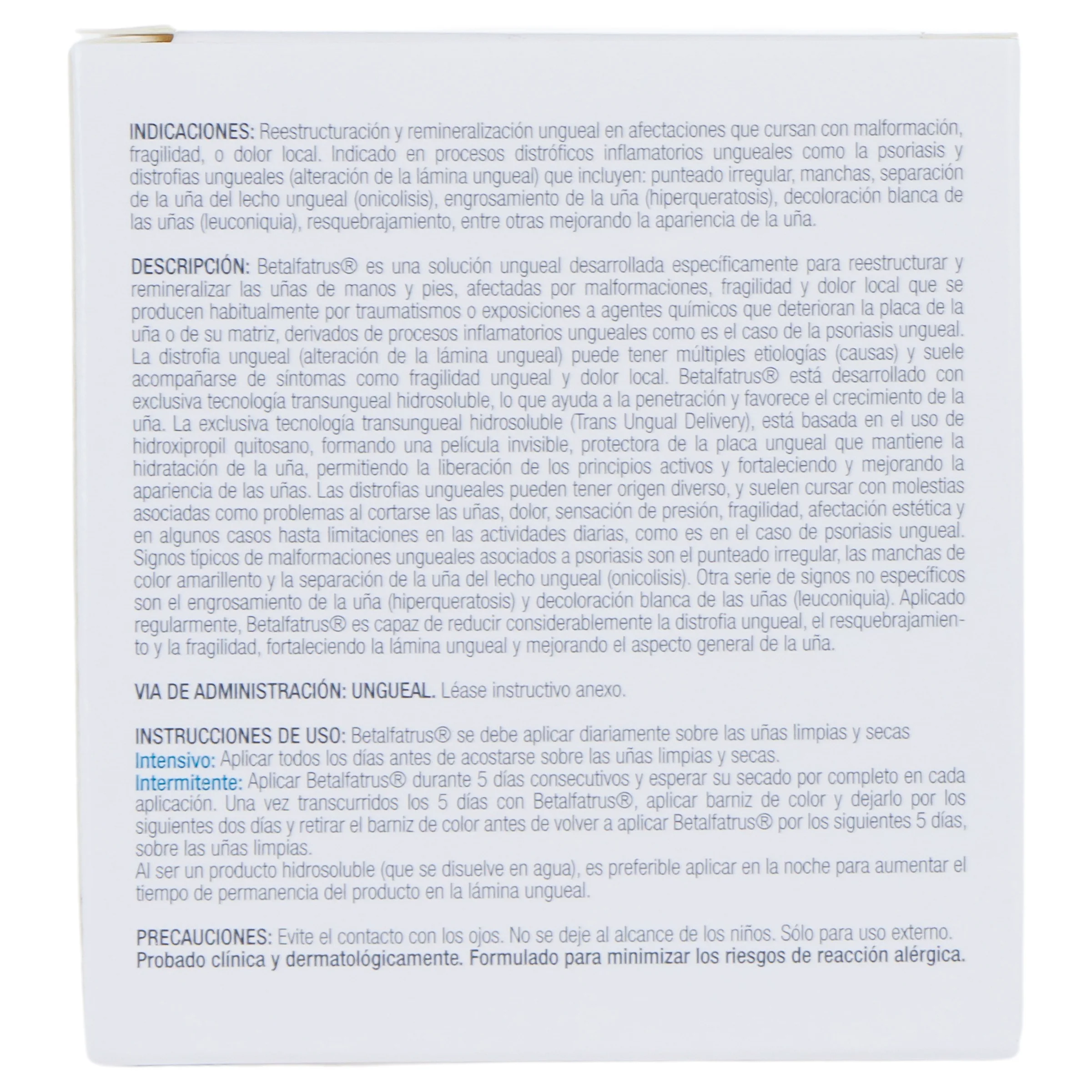 Betalfatrus Laca Unguento Para Uñas 3.3 Ml - Image 5