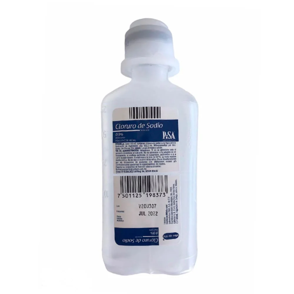 Solucion Cloruro De Sodio 100 Ml