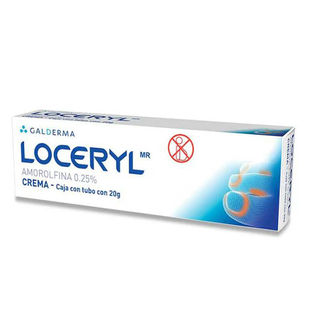 Loceryl 0.25% Crema 20 G