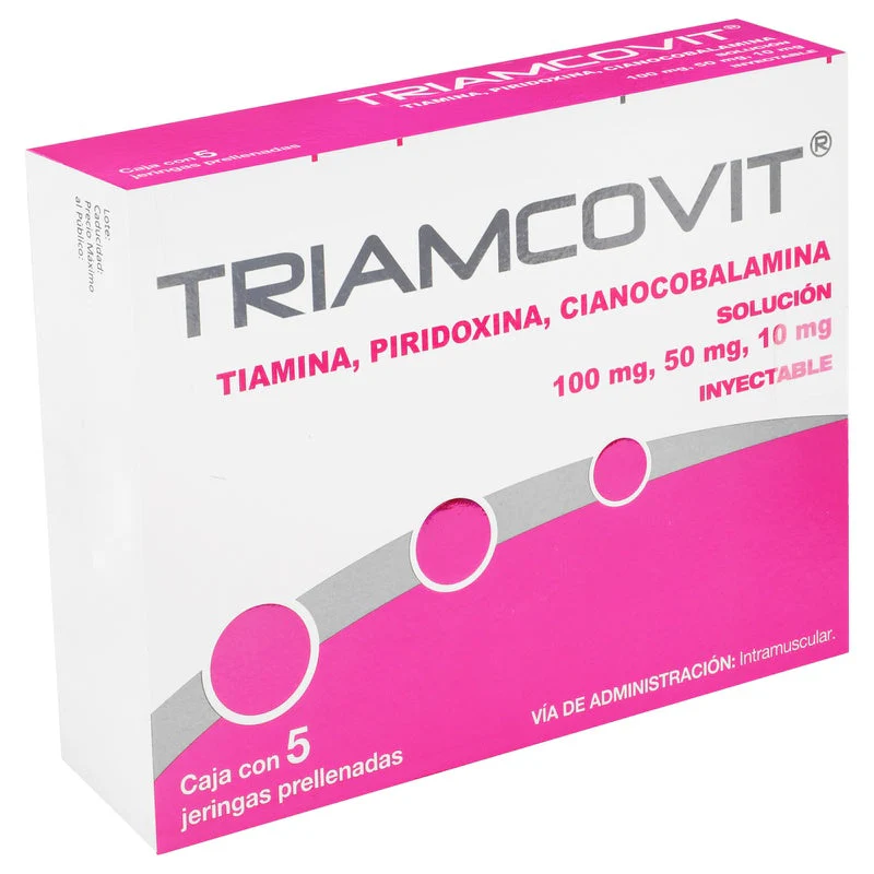 Triamcovit 100/50/10 Mg Con 5 Jeringas Prellenadas - Image 7