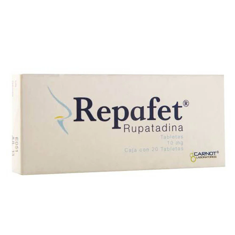 Repafet 10 Mg Con 20 Tabletas
