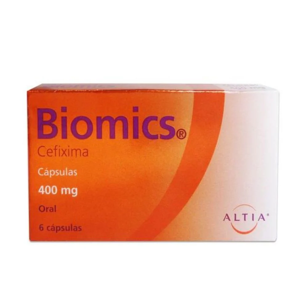 Biomics 400 Miligramos Capsulas 6