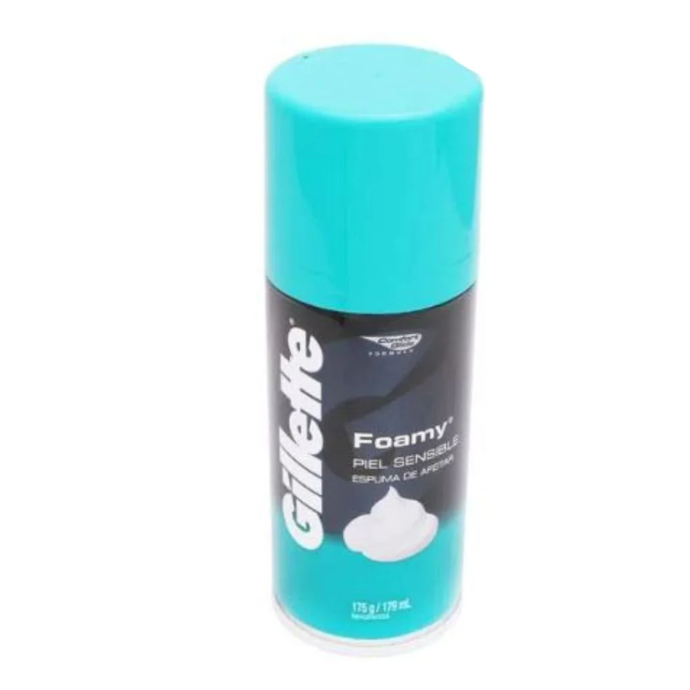 Crema Raar Gillette Foam Piel Sensible 179 Ml