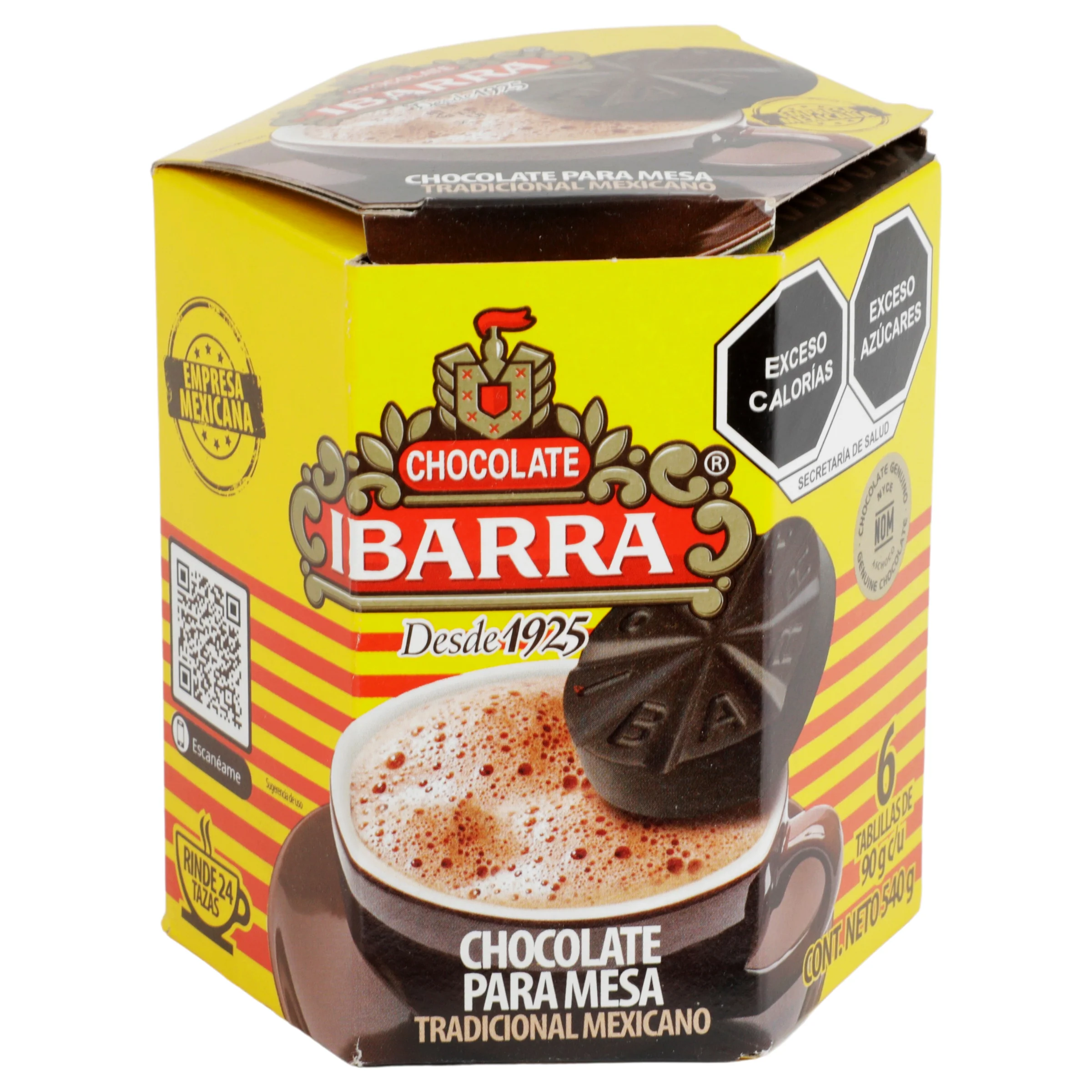 Chocolate Ibarra 540 G C/ 6 Tablillas - Image 3