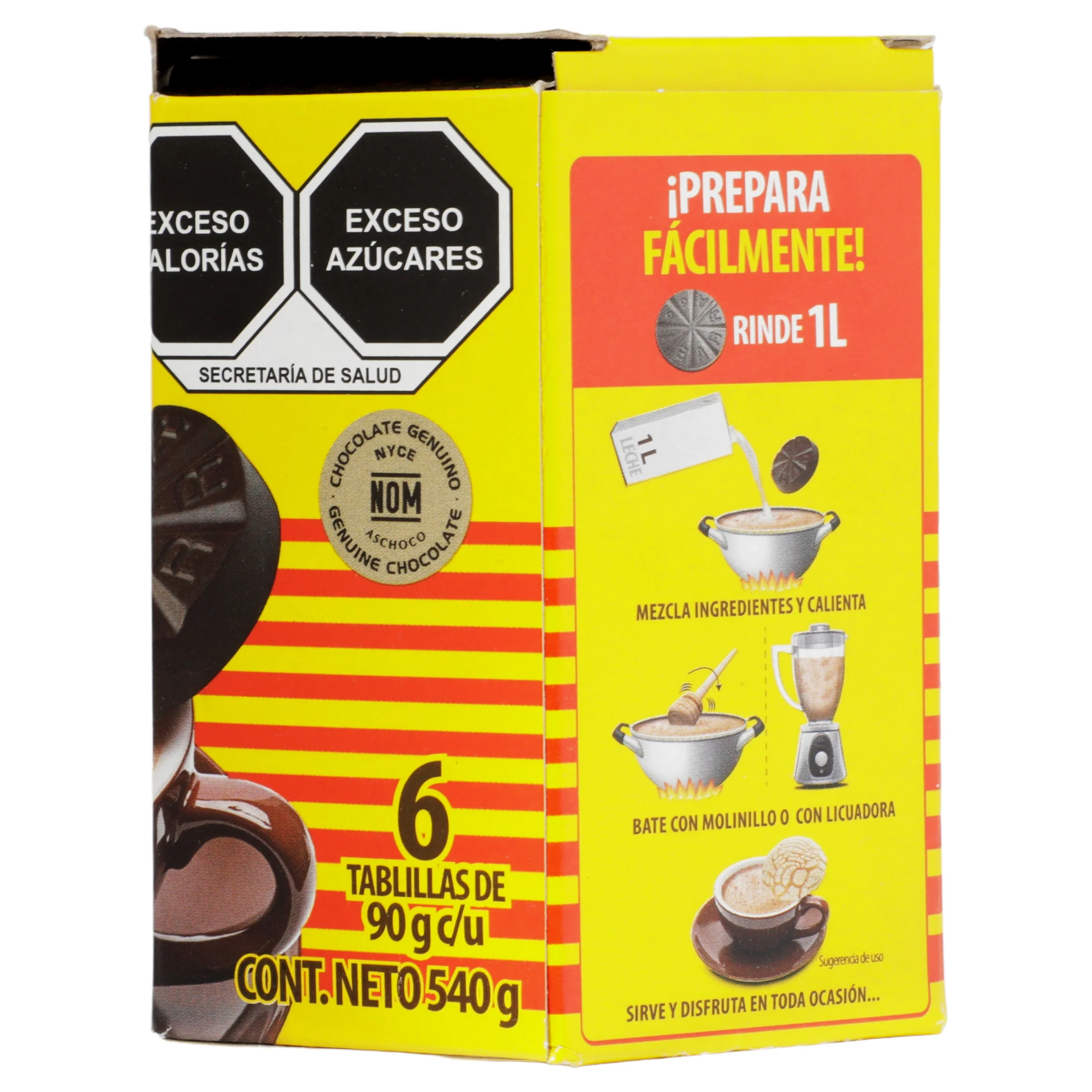 Chocolate Ibarra 540 G C/ 6 Tablillas - Image 5