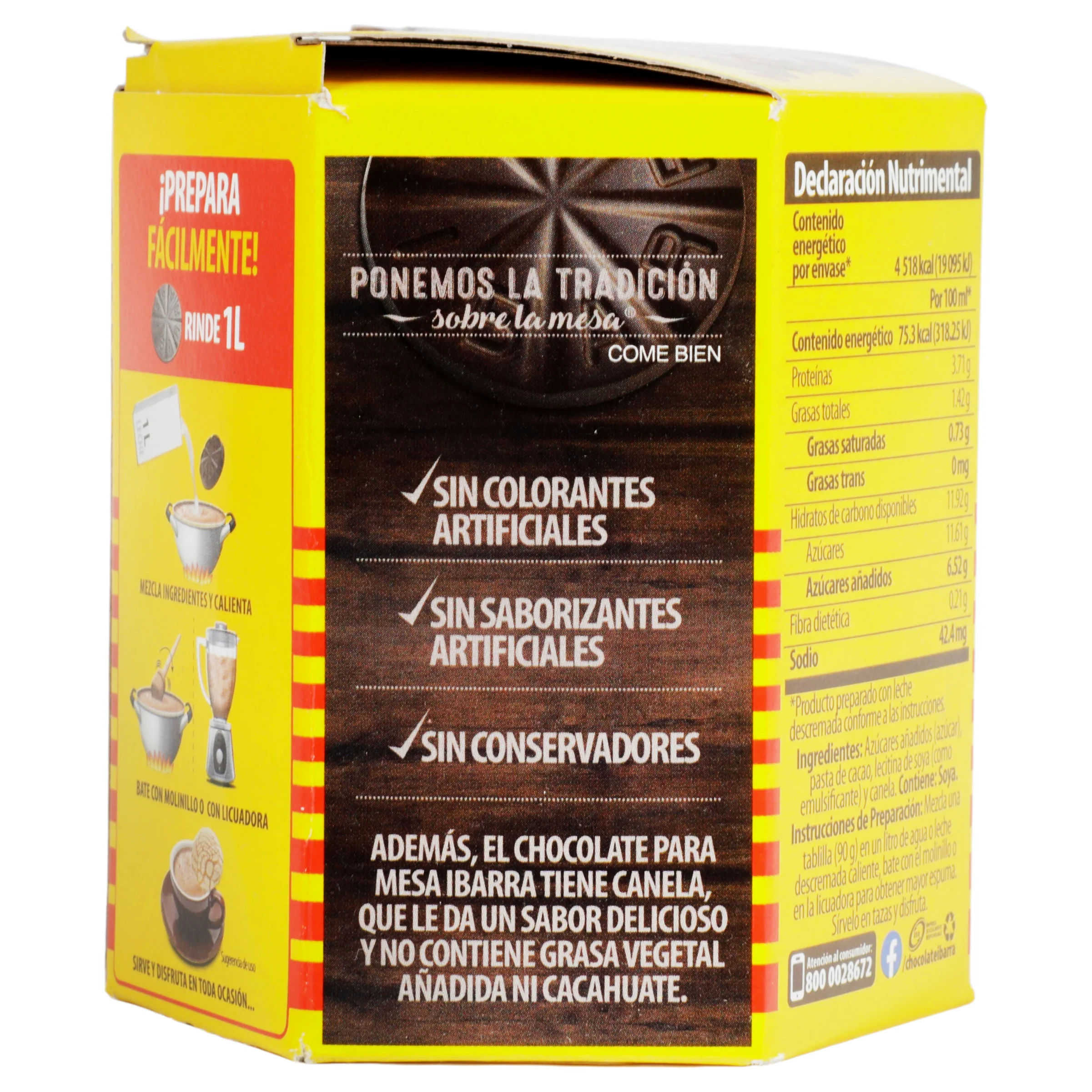 Chocolate Ibarra 540 G C/ 6 Tablillas - Image 7