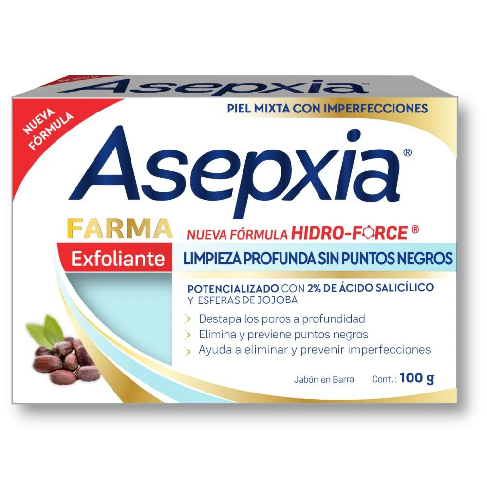 Jabon Asepxia Exfoliante Extremo 100 G
