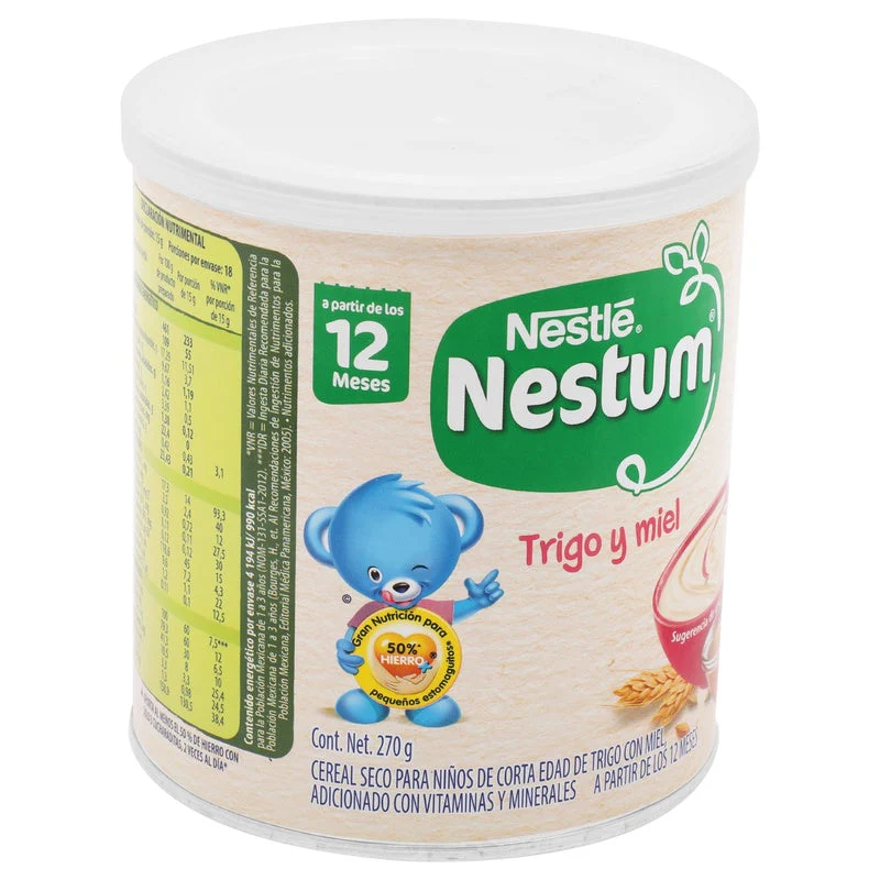 Cereal Infantil Nestum Trigo-Miel 270 G - Image 13