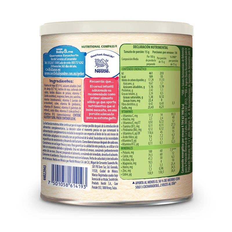 Cereal Infantil Nestum Trigo-Miel 270 G - Image 14