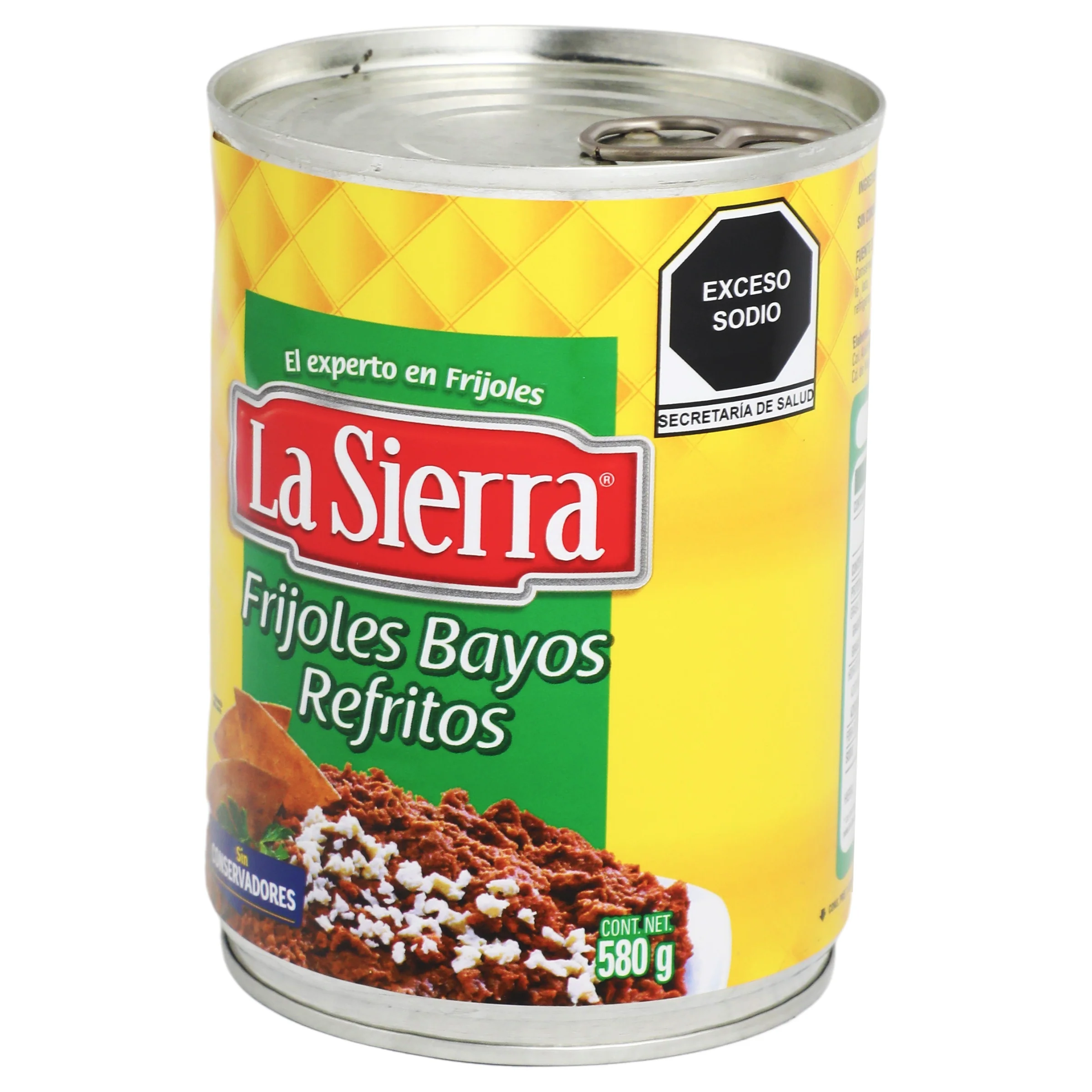 Frijoles Bayos Refritos 580 G La Sierra - Image 4