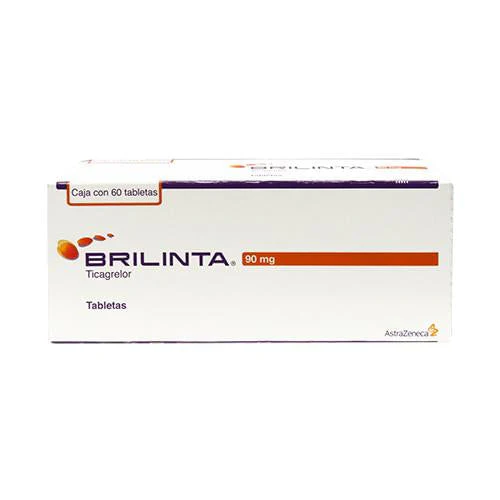 Brilinta 90 Mg Tabletas 60