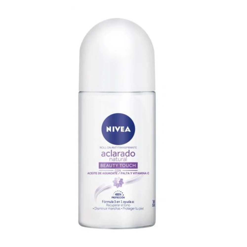 Desodorante Nivea Aclar Nat 48H Roll-On 50 Ml