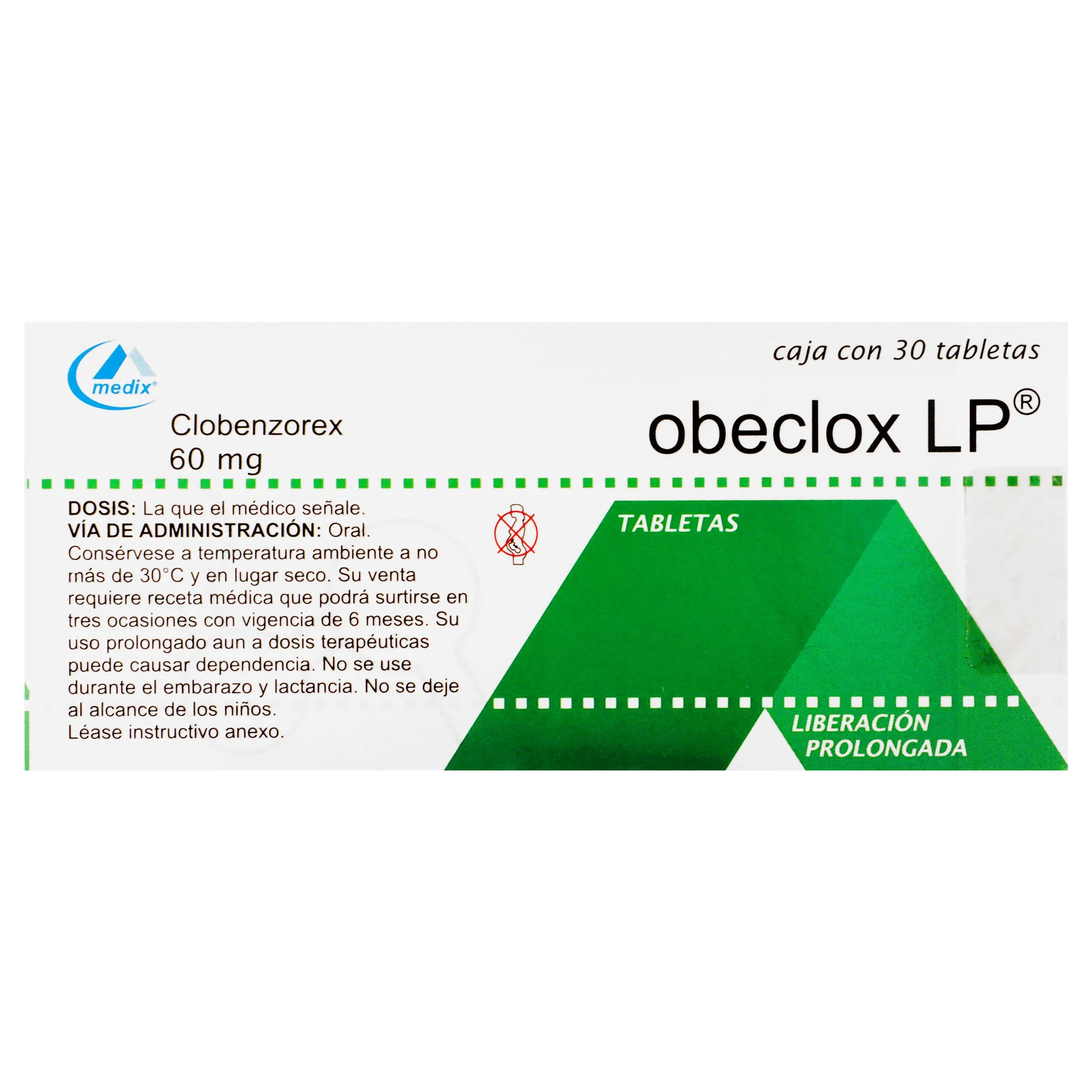 Obeclox Lp 60 Mg Con 30 Tabletas - Image 6