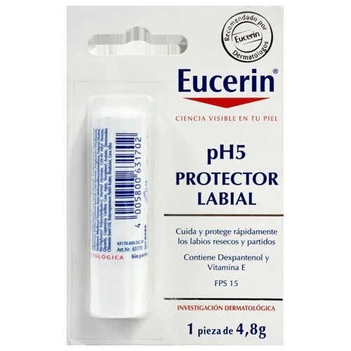 Protector Labial Ph5 Eucerin Piel Seca Y Sensible 4.8 G