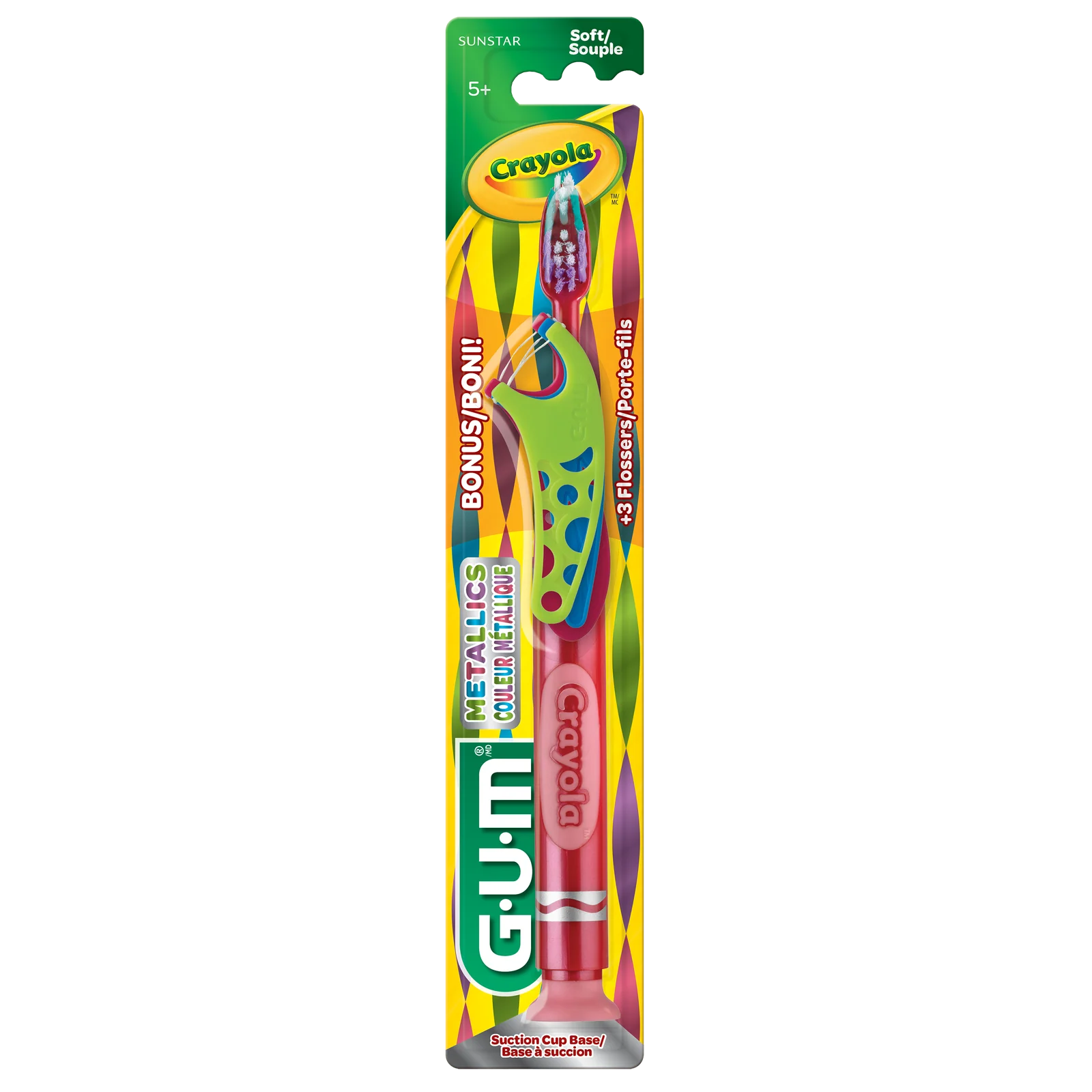Cepillo Dental Infantil Gum Crayo Marcador Sve