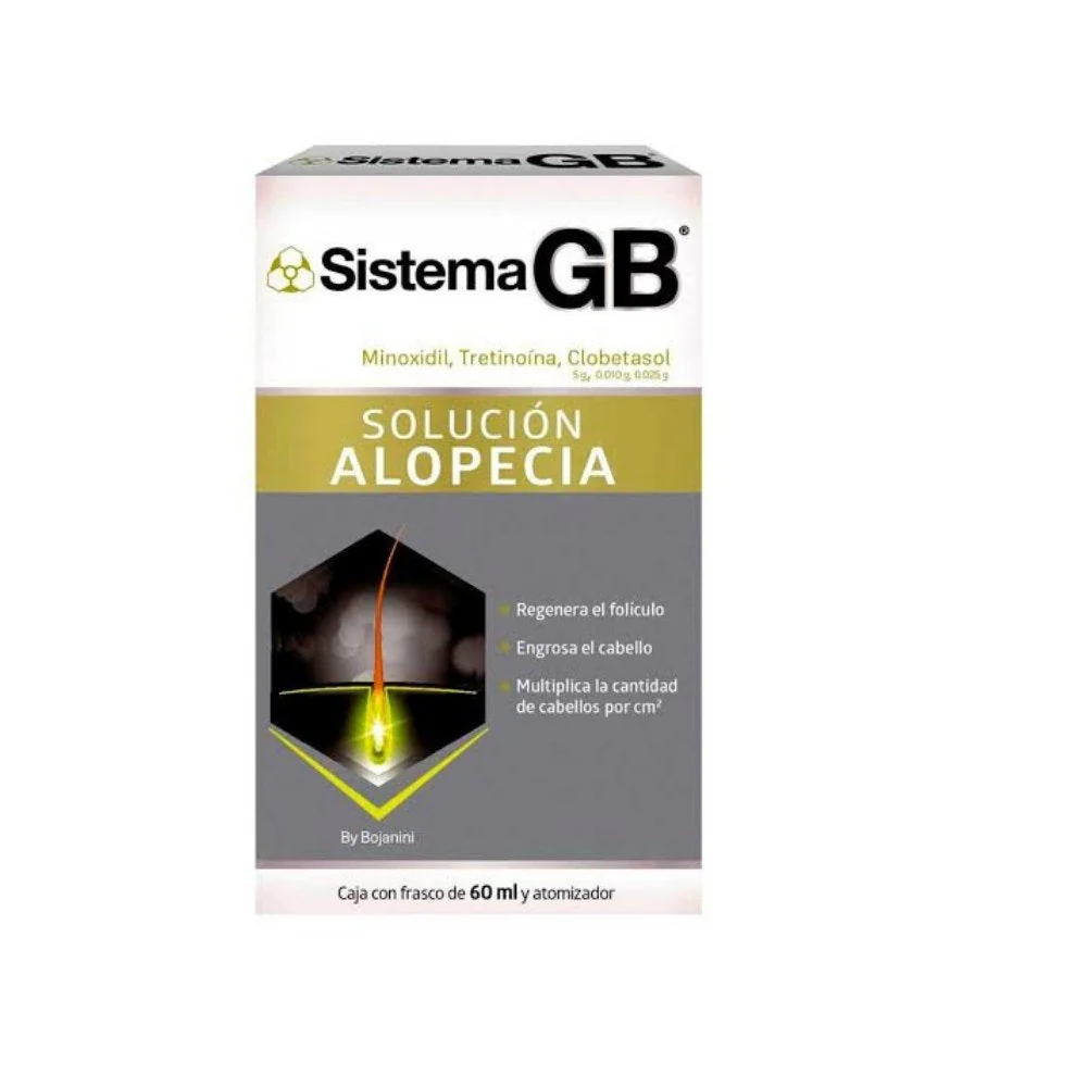 Sistema Gb Alopecia Solución 60 Ml
