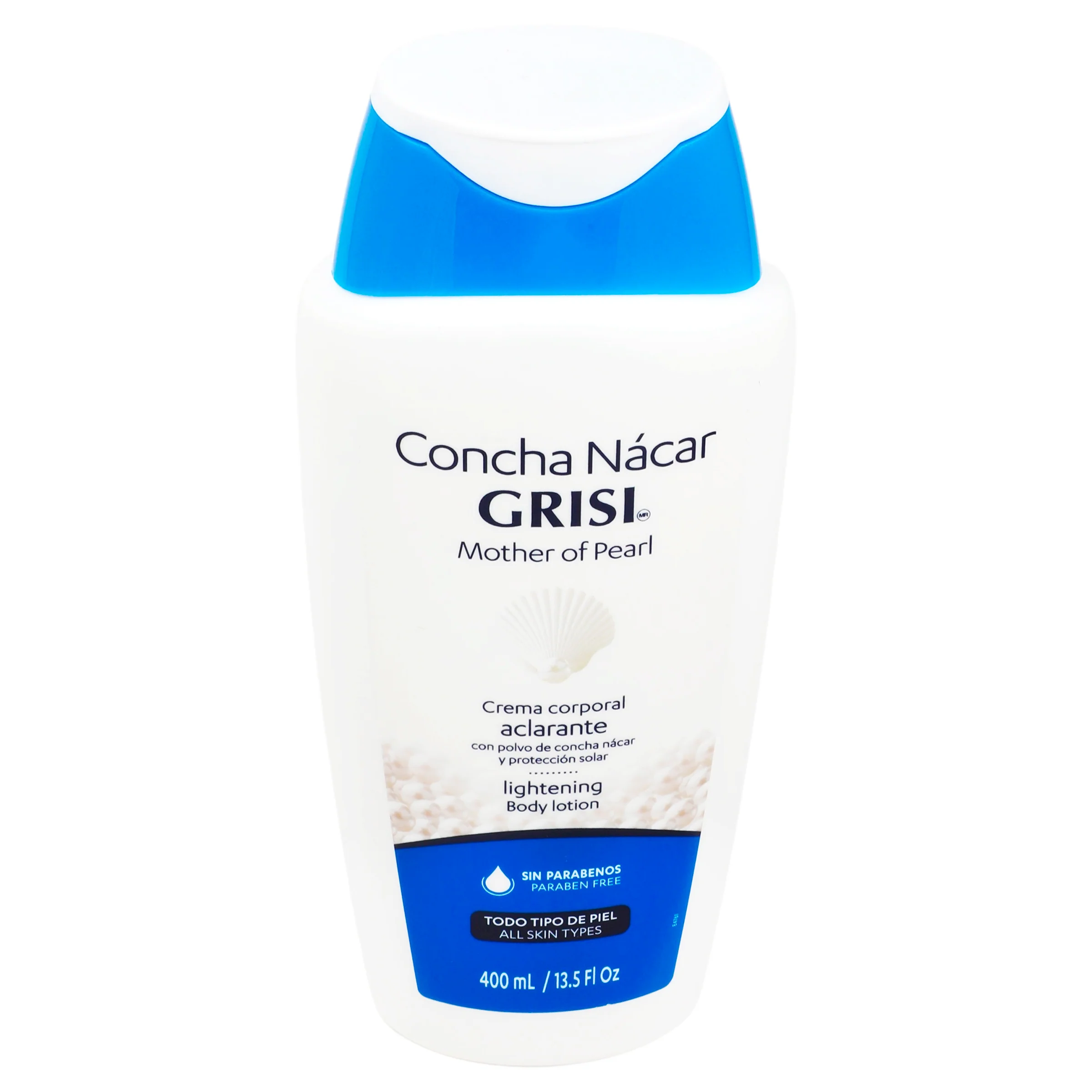 Crema Grisi Concha Nacar Aclarando 400 Ml - Image 3