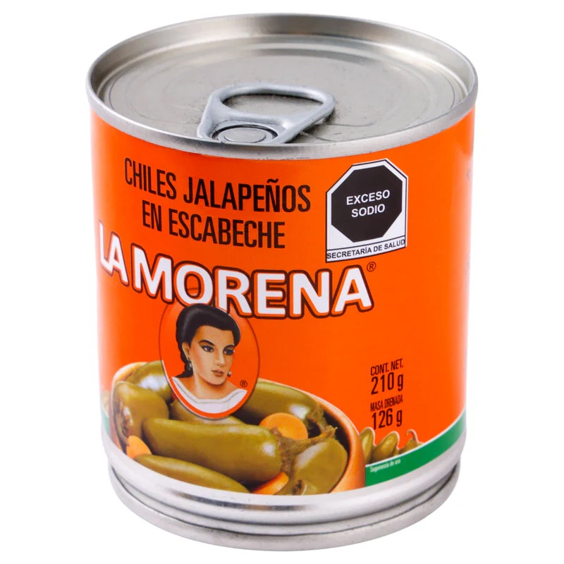 Chiles Jalapeños 210 G La Morena