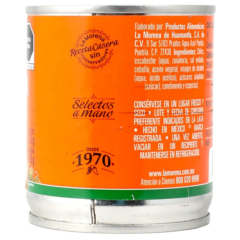 Chiles Jalapeños 210 G La Morena - Image 6