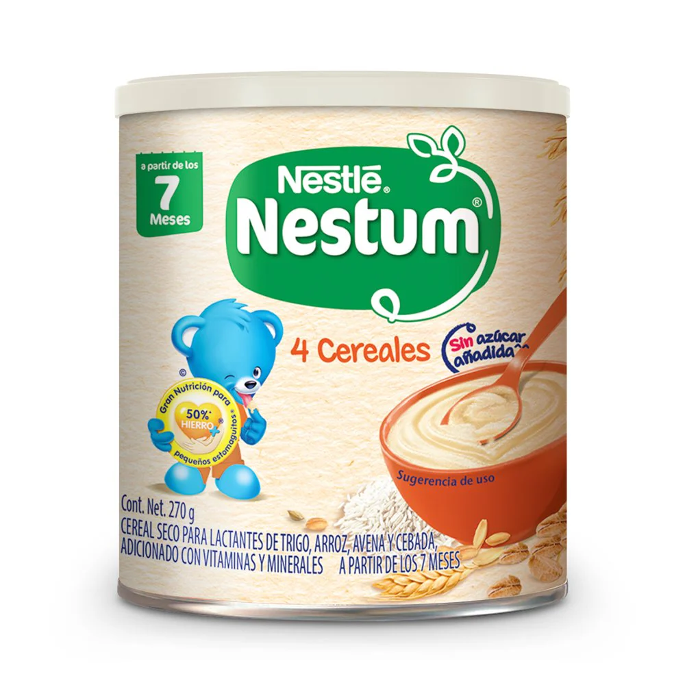 Cereal Infantil Nestum Etapa 2 4 Cereal 270 G