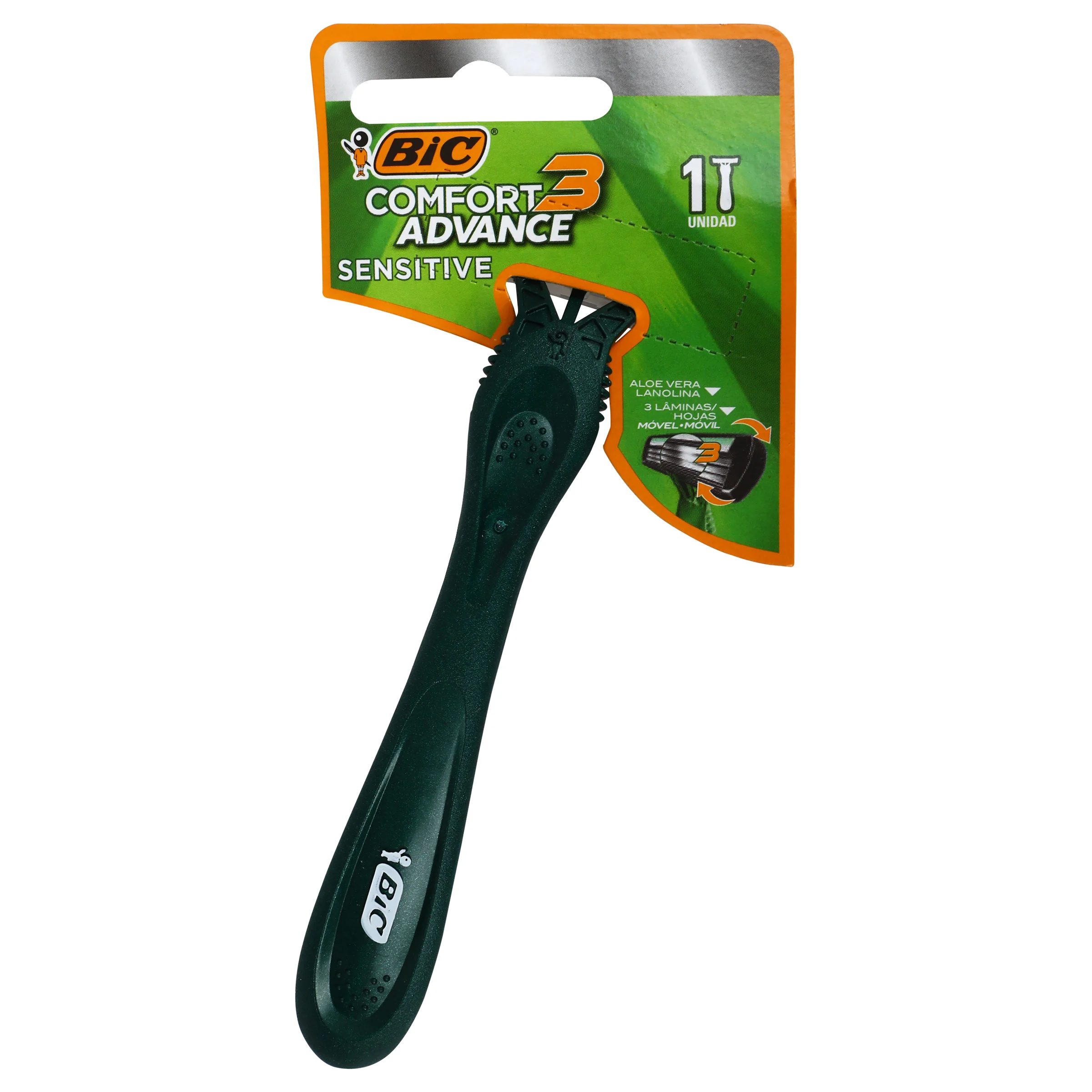 Rastrillo Bic Confort3 P-Sens Cbzam1 S