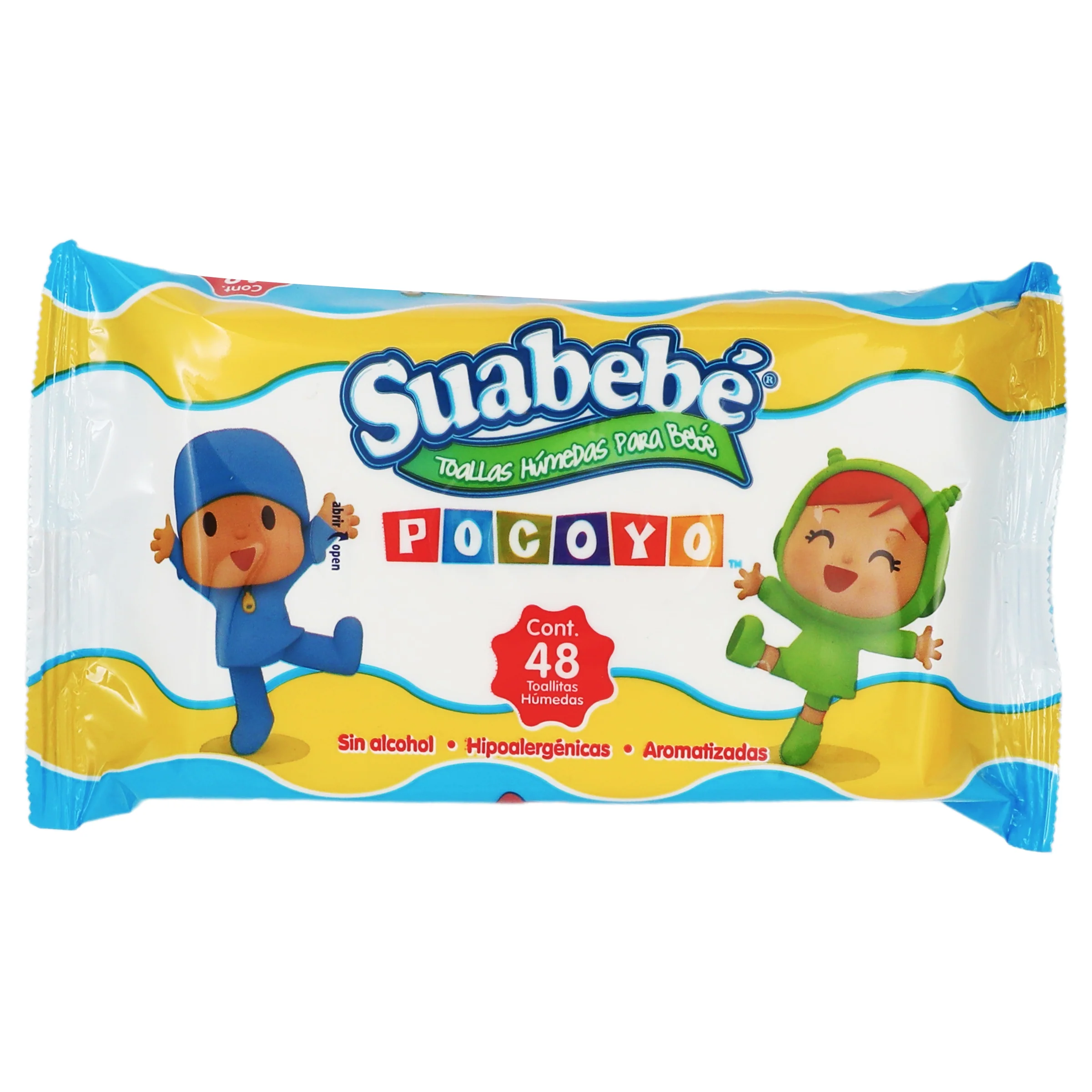 Toallitas Humedas Suabebe Pocoyo Basico Con 40
