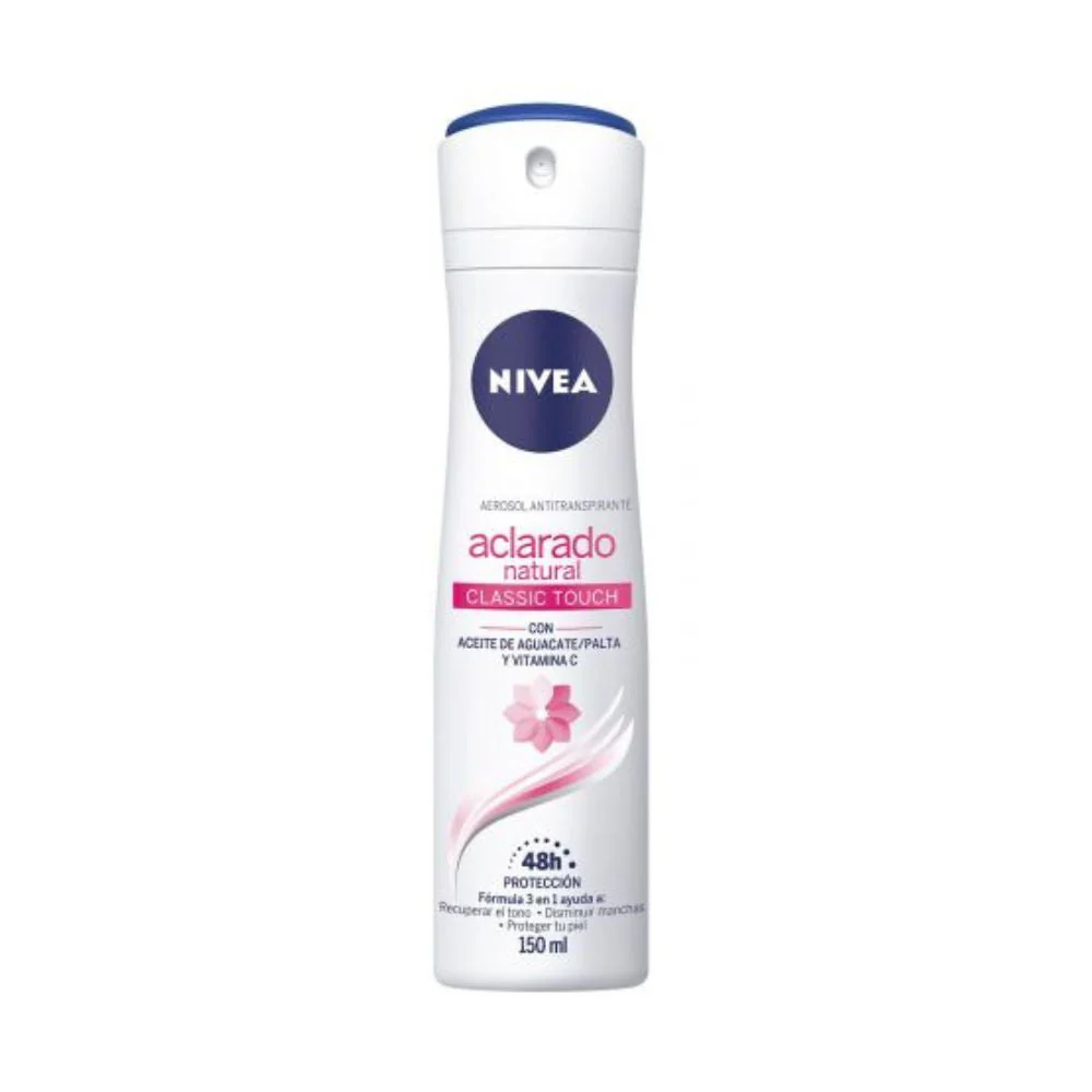 Desodorante Nivea Aclarado-Natural Spray 150 Ml