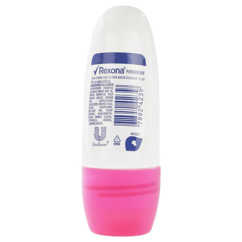 Desodorante Rexona Womwn Powder 48H R-On 30 Ml - Image 4